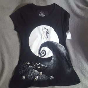 NEW NIGHTMARE BEFORE CHRISTMAS JACK SALLY T SHIRT